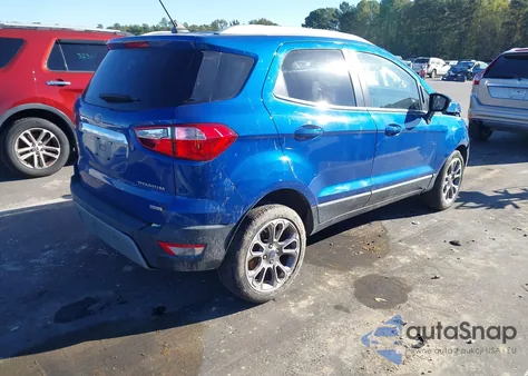 2019 Ford Ecosport Titanium from USA, damaged, VIN MAJ3S2KE2KC291782